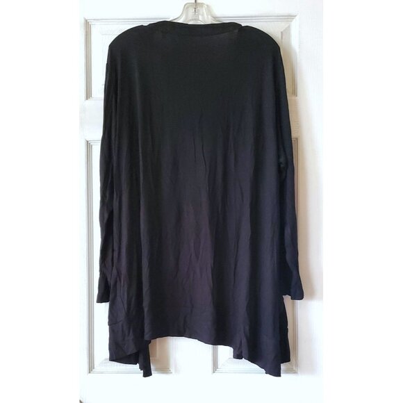 CAPSULE WOMENS BLACK CARDIGAN SIZE 28 NWT - Picture 6 of 7